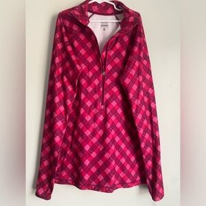 Nike Red Plaid Women's Jacket